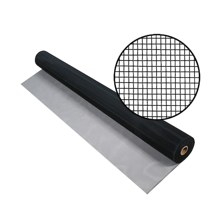 Phifer Aluminum Insect Screening, 42 x 100', Charcoal, 18x16 Mesh, One Roll 3000965